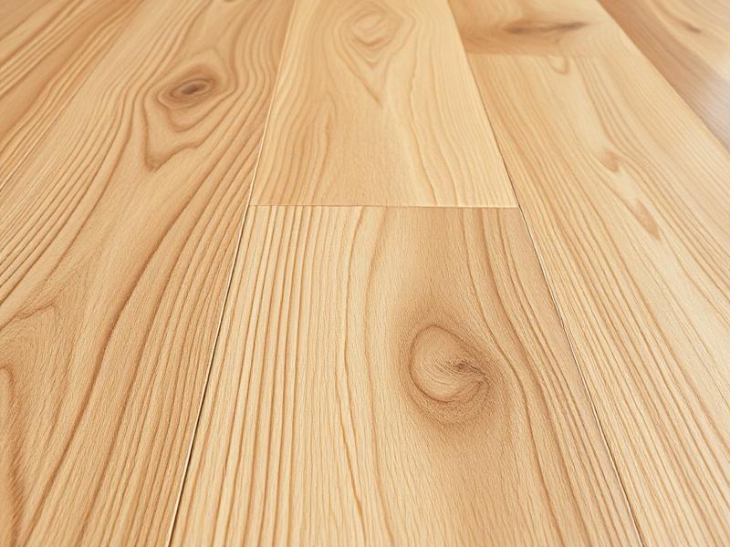 Close-up of beautifully finished hardwood flooring